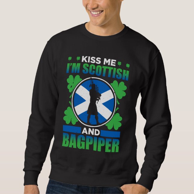 Bagpipes For Bagpiperist Bagpipe Player Bagpiping  Sweatshirt (Front)
