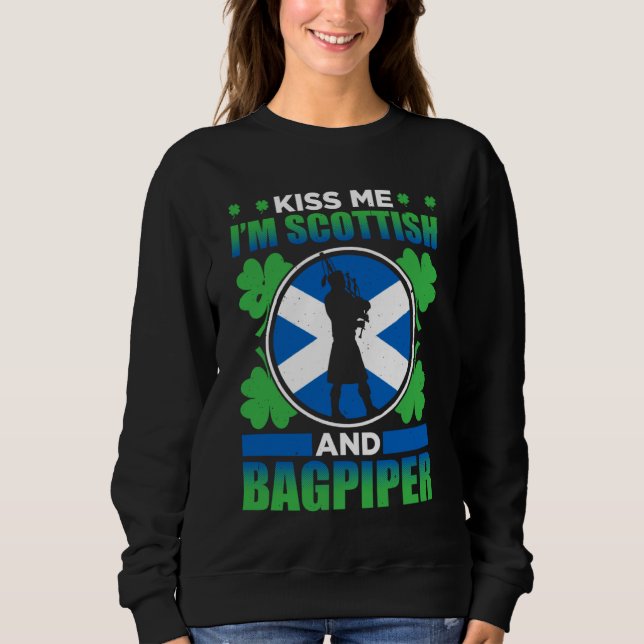 Bagpipes For Bagpiperist Bagpipe Player Bagpiping  Sweatshirt (Front)