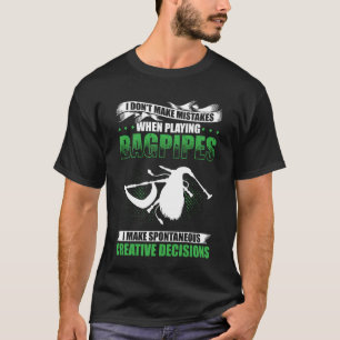 Bagpipes For Bagpiperist Bagpipe Player Bagpiping T-Shirt