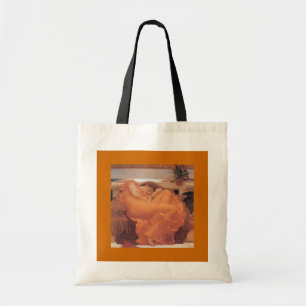 Bags-Classic Art-Leighton-Flaming June Tote Bag