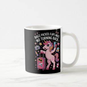 Bags Packed Flaps Waxed No Turning Back Travel Tri Coffee Mug