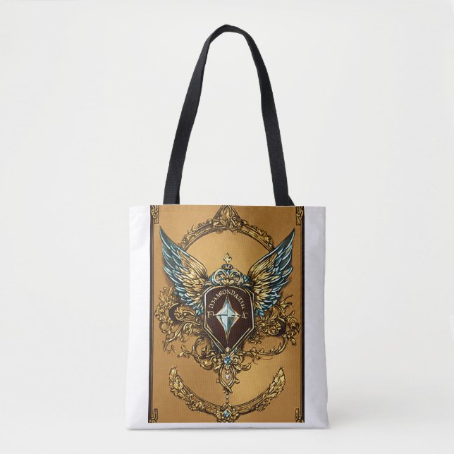 "Bags that Speak Style" Tote Bag (Front)
