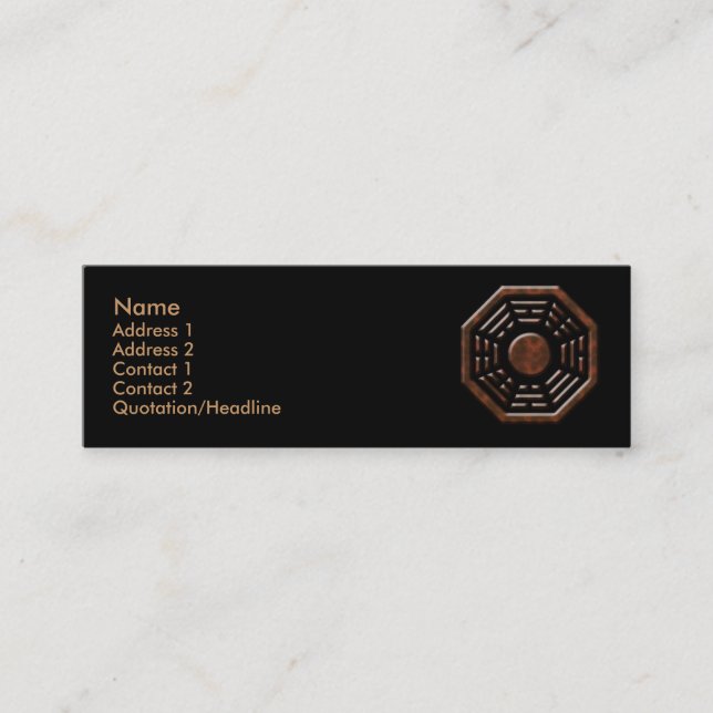 Bagua Profile Card (Front)