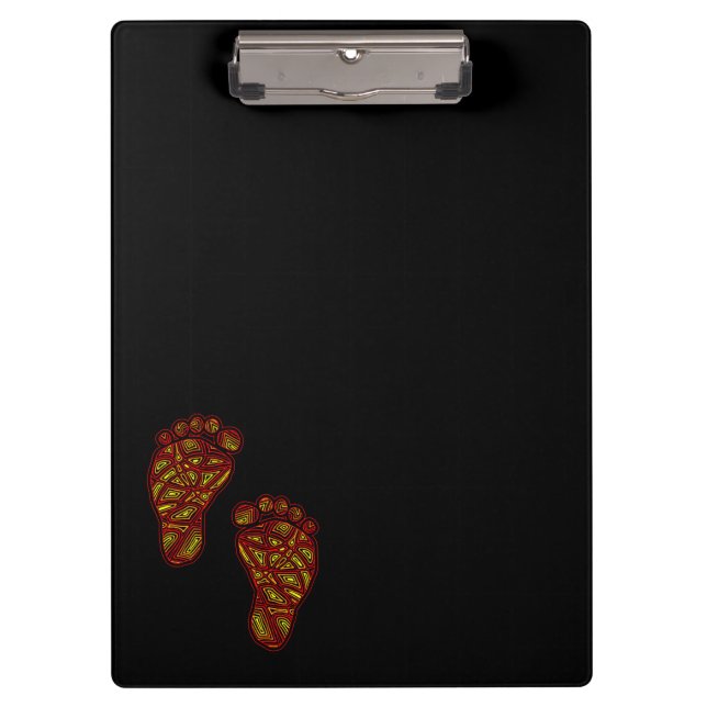 Bagy Footprints Clipboard (Front)