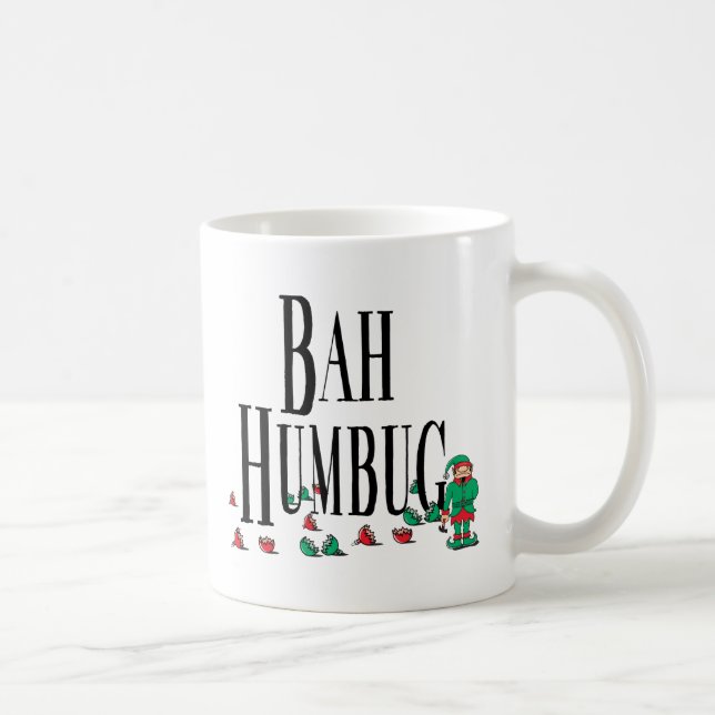 Bah Bumbug Coffee Mug (Right)