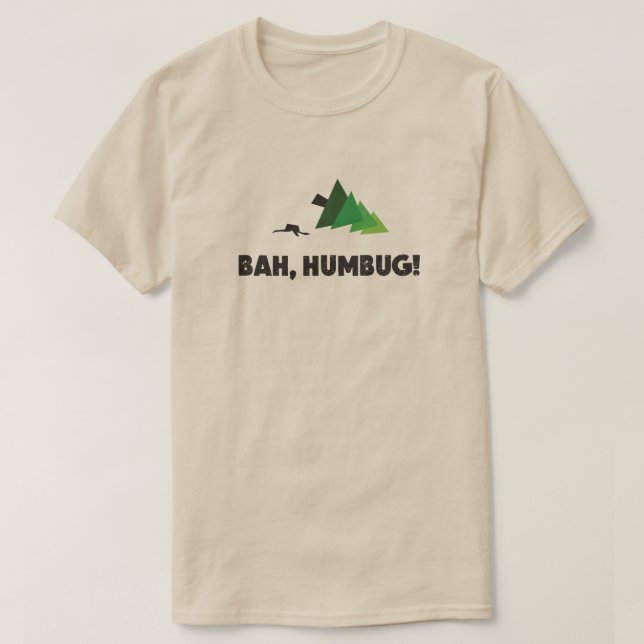 bah, humbug christmas T-Shirt (Design Front)