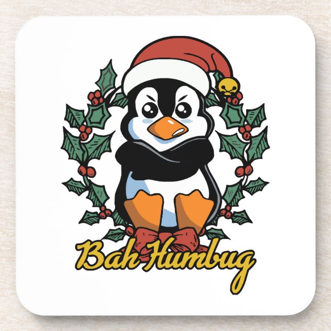 Bah Humbug Coaster (Front)