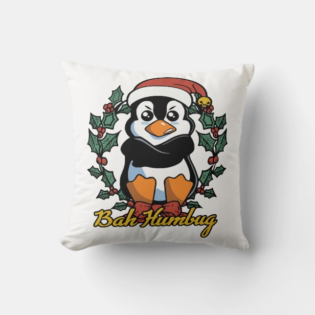 Bah Humbug Cushion (Front)