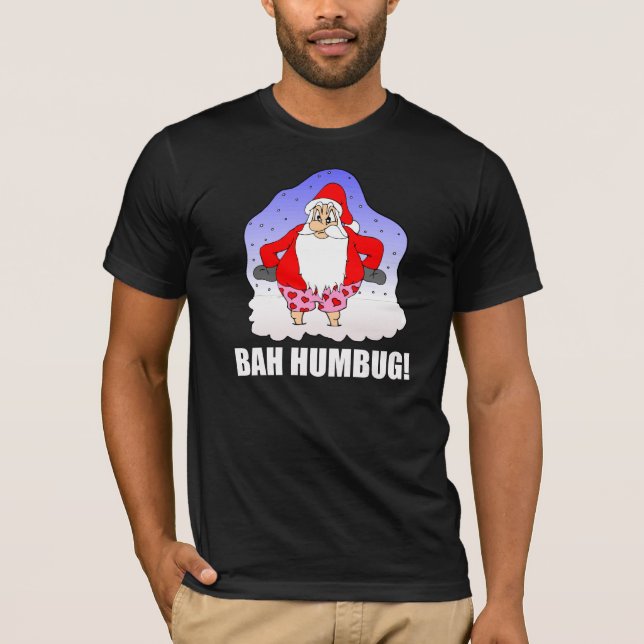 Bah Humbug Dark T-Shirt (Front)