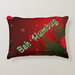 Bah Humbug Decorative Cushion