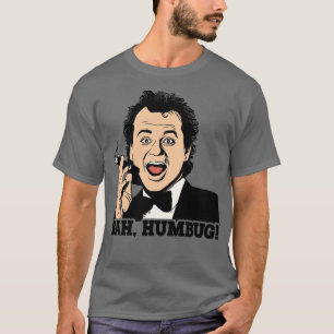 BAH HUMBUG Frank Cross Scrooged T-Shirt