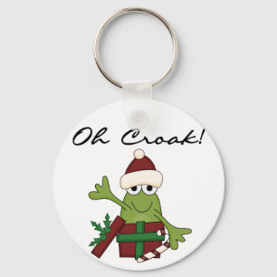 Bah Humbug Frog Christmas Tshirts and Gifts Key Ring