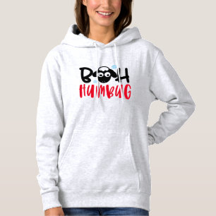 "Bah Humbug" Funny Christmas Hoodie with Sheep