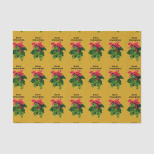 Bah Humbug Mistletoe Tissue Paper