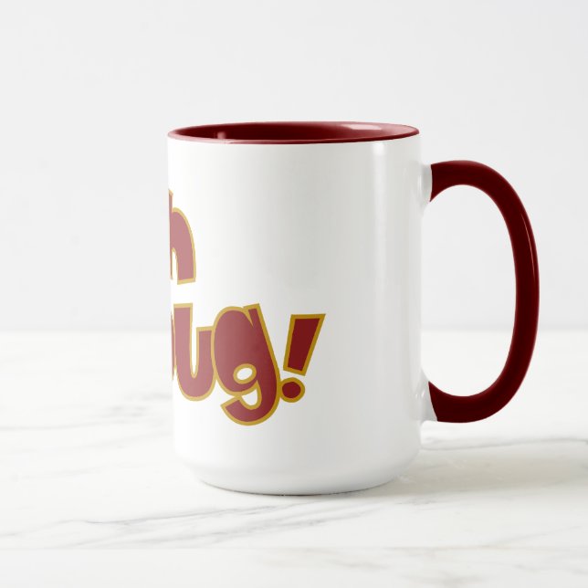BAH HUMBUG! mug - choose style & colour (Right)