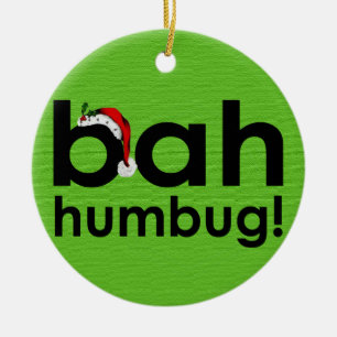 bah humbug ornament