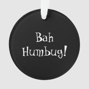 Bah Humbug ornament