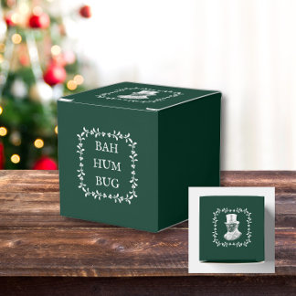 Bah Humbug Scrooge Dickens Christmas Carol Favour Box