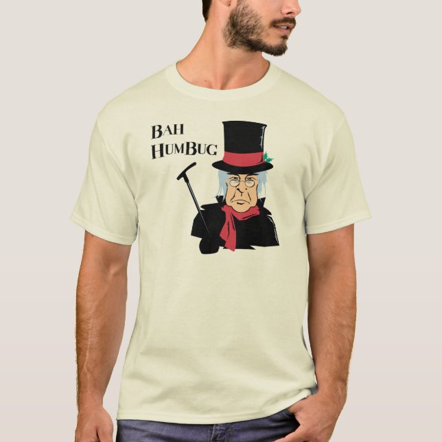 Bah Humbug Scrooge T-Shirt (Front)
