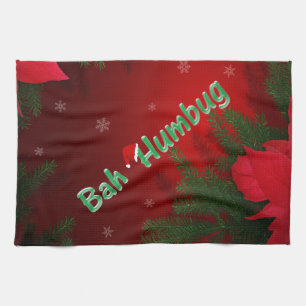 Bah Humbug Tea Towel