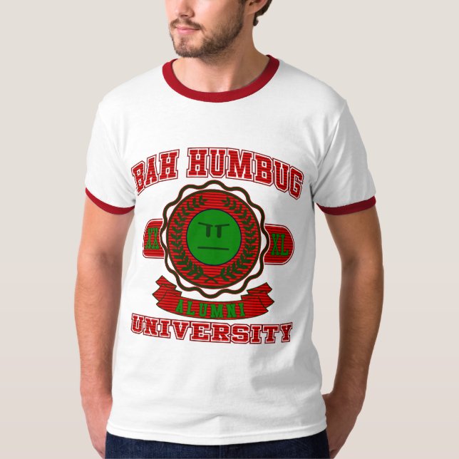 Bah Humbug University T-Shirt (Front)