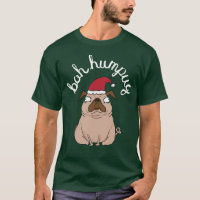 Bah Humpug Christmas Santa Pug Apparel