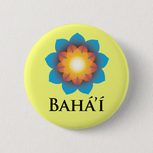 Bahá'í 6 Cm Round Badge