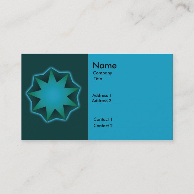 Baha'i bussiness card (Front)