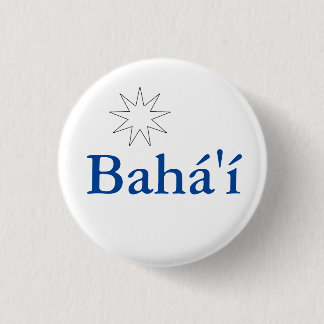 Bahá'í_Button 3 Cm Round Badge
