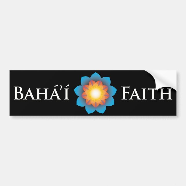 Bahá'í Faith Bumper Sticker (Front)