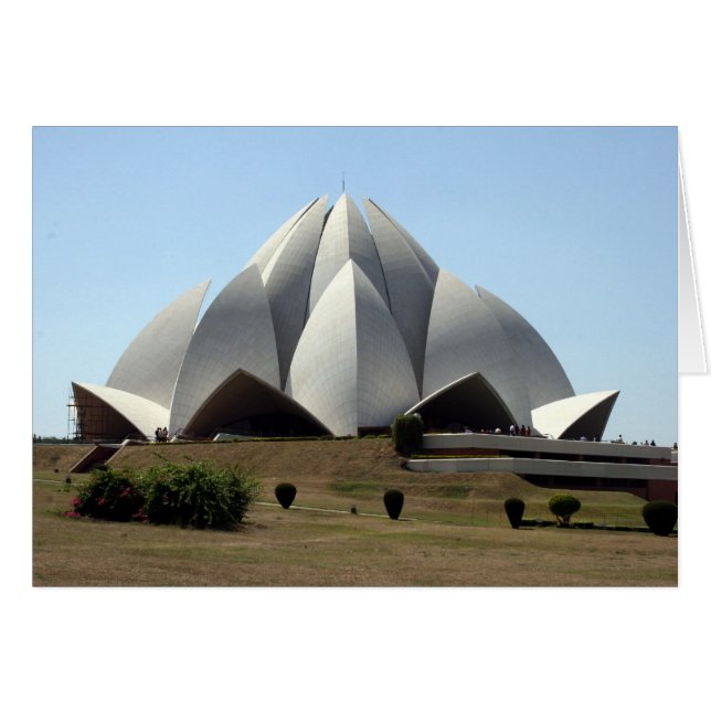 bahai lotus temple (Front Horizontal)