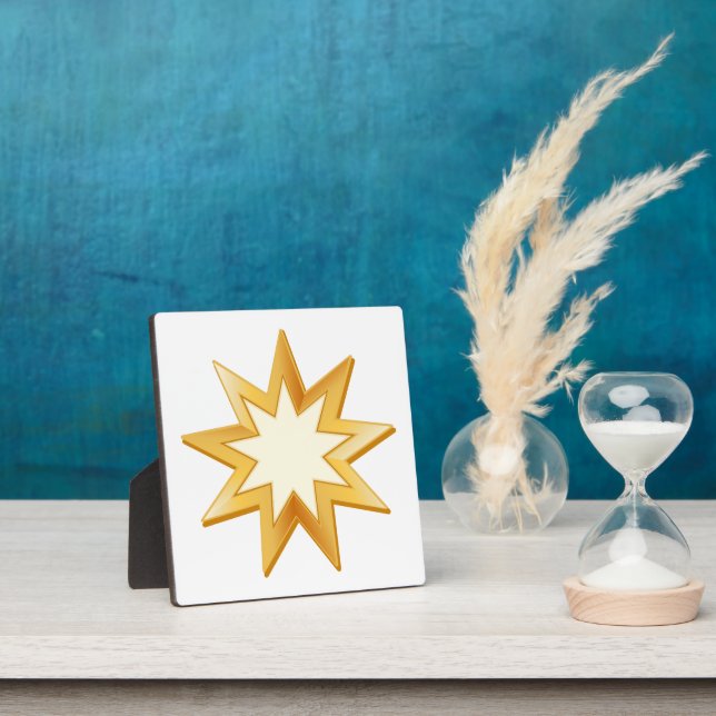 Baha'i Symbol Plaque (Insitu)