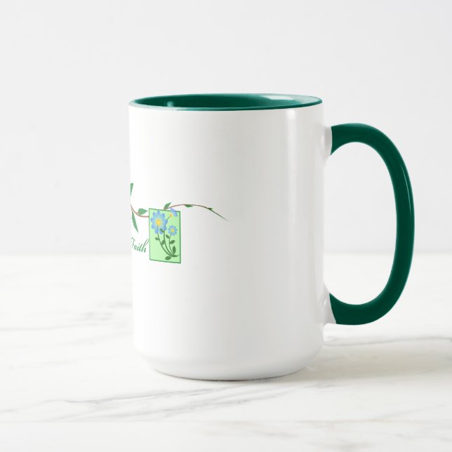 Baha'i Vine Mug (Right)
