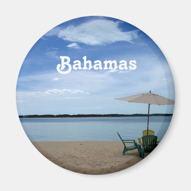Bahama Beach Magnet (Front)