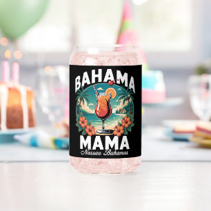 Bahama Mama Nassau Can Glass