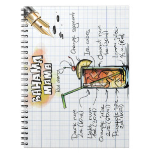 Bahama Mama Spiral Notebook