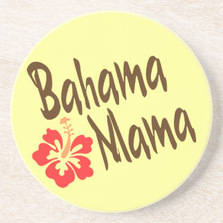 Bahama Mama with hibiscus Coaster