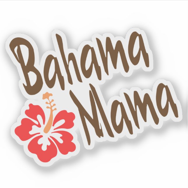 Bahama Mama with Hibiscus Flower (Front)