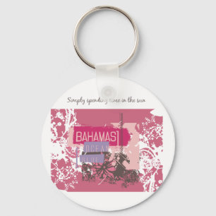 Bahama Sun T-shirts and Gifts Key Ring