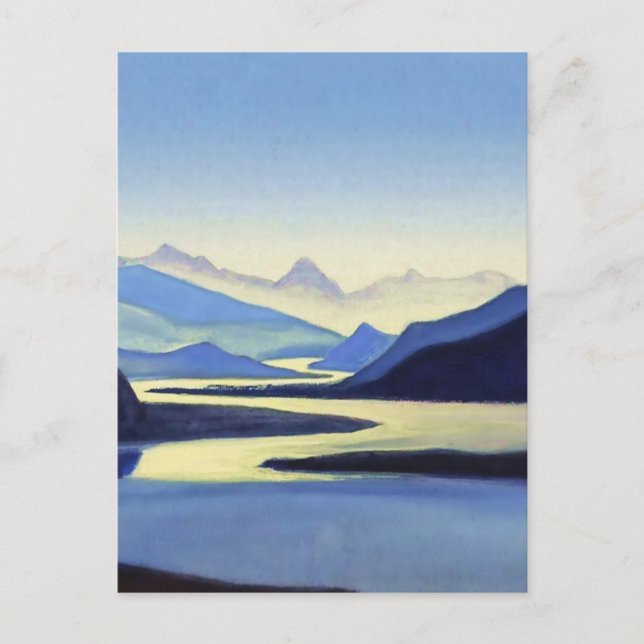 “Bahamaputra” by Nicholas Roerich Postcard (Front)