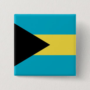 bahamas 15 cm square badge
