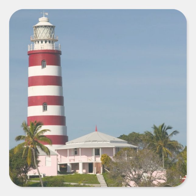 BAHAMAS, Abacos, Loyalist Cays, Elbow Cay, Hope Square Sticker (Front)