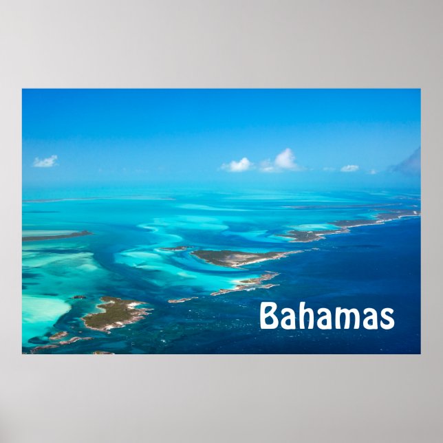 Bahamas aerial poster (Front)