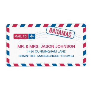 Bahamas Airmail Address Mailing