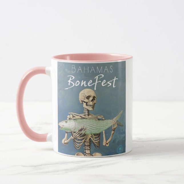 Bahamas BoneFest Mug – At Ease Edition (Left)