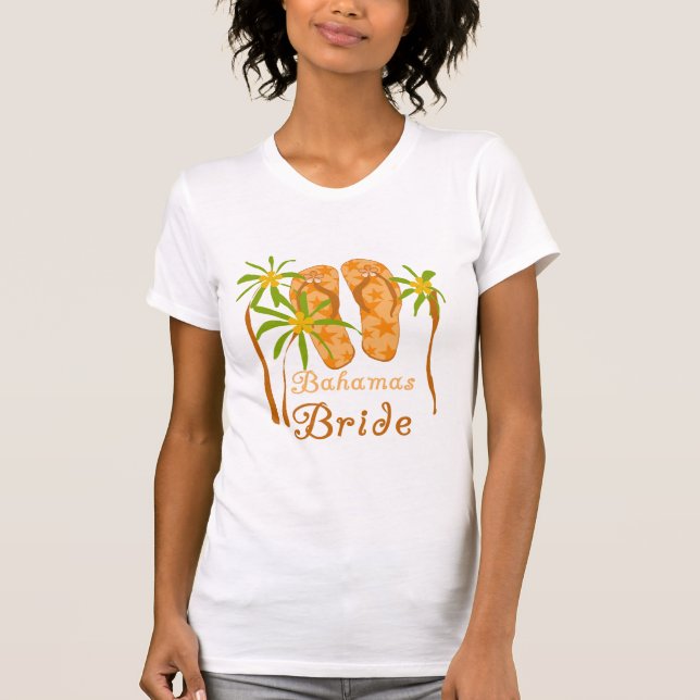Bahamas Bride T-Shirt (Front)