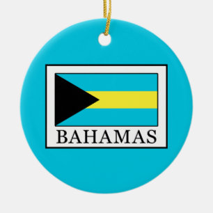 Bahamas Ceramic Tree Decoration