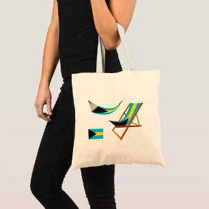 Bahamas Chairs Tote Bag