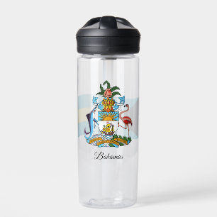 Bahamas Coat of Arms, Flag, Bahamas Water Bottle