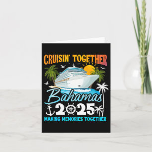 Bahamas Cruise 2025 Family Cruise Trip Squad Group Card